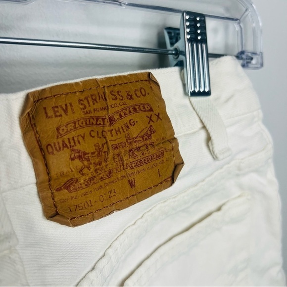 Vintage 0993 Levi’s 17501-0123 “Bermuda” Cut Jeans 9M - Picture 9 of 10